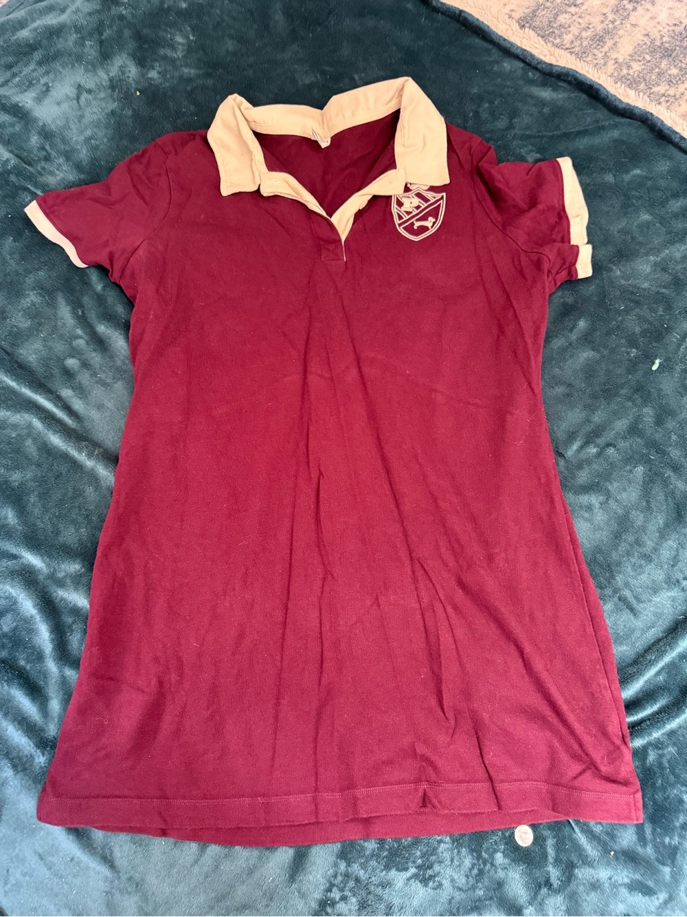 Women's Victorians Secret Short-Sleeve Polo Dress (XXL)